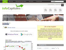 Tablet Screenshot of desk.infocapitales.com